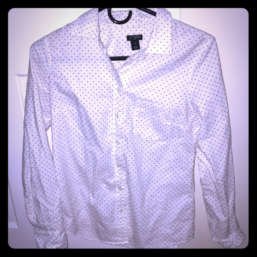 White J. Crew button-down